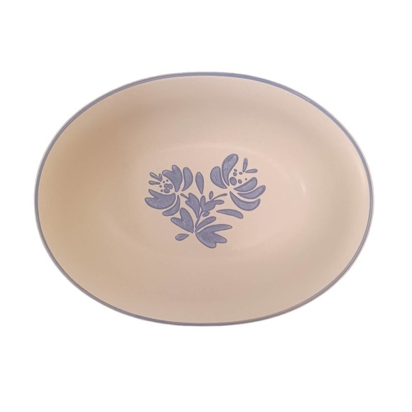 Pfaltzgraff Yorktowne Stoneware Serving Bowl Oval - Picture 1 of 6